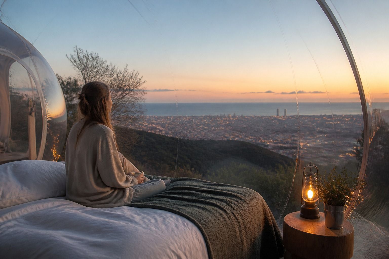 Hotel burbuja cerca de Barcelona barato: dónde está el ahorro real