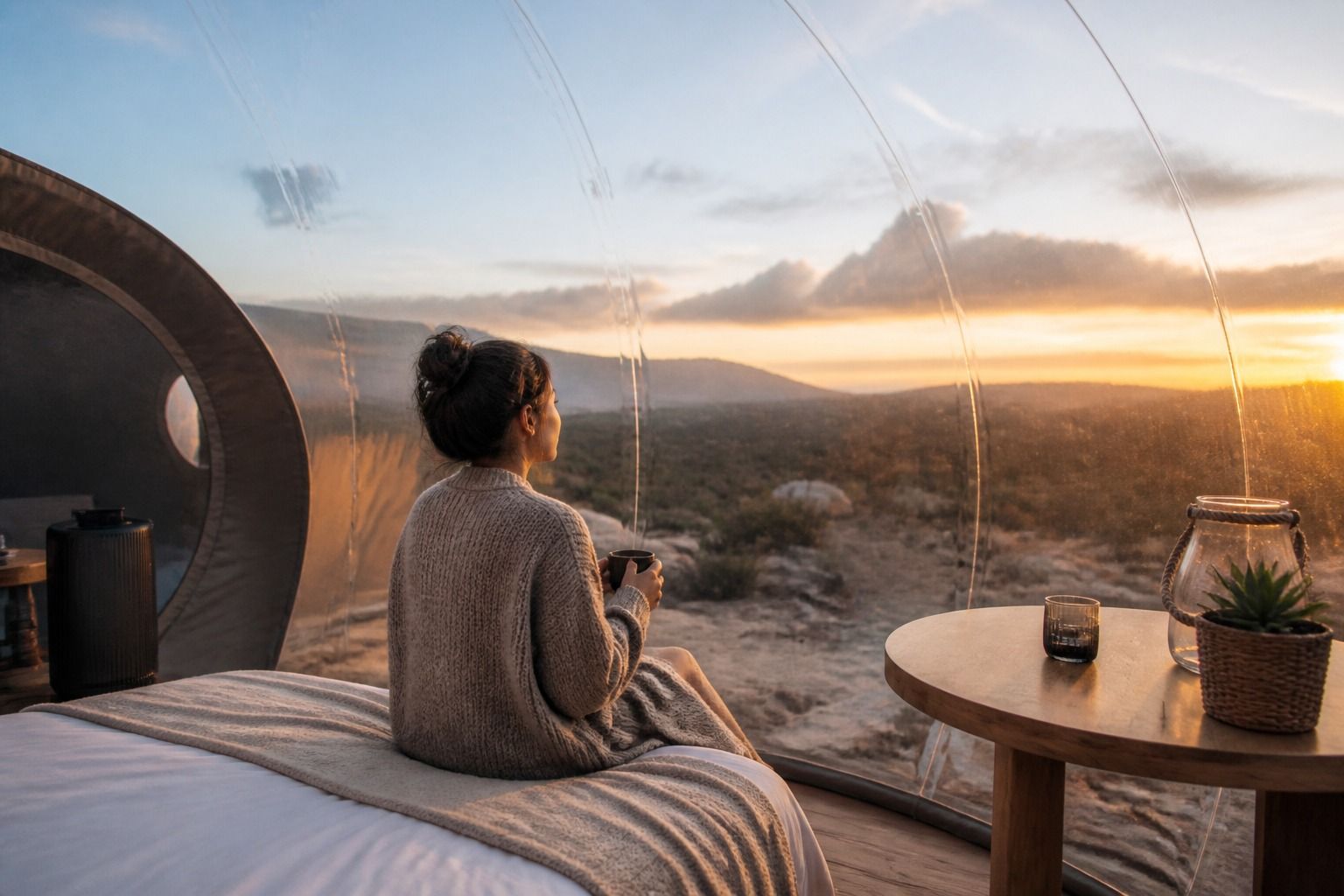 Precio de un hotel burbuja: cómo leer la tarifa antes de reservar
